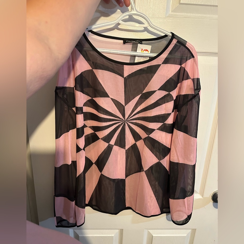 Incerun Mesh Rave Shirt - Picture 3 of 3